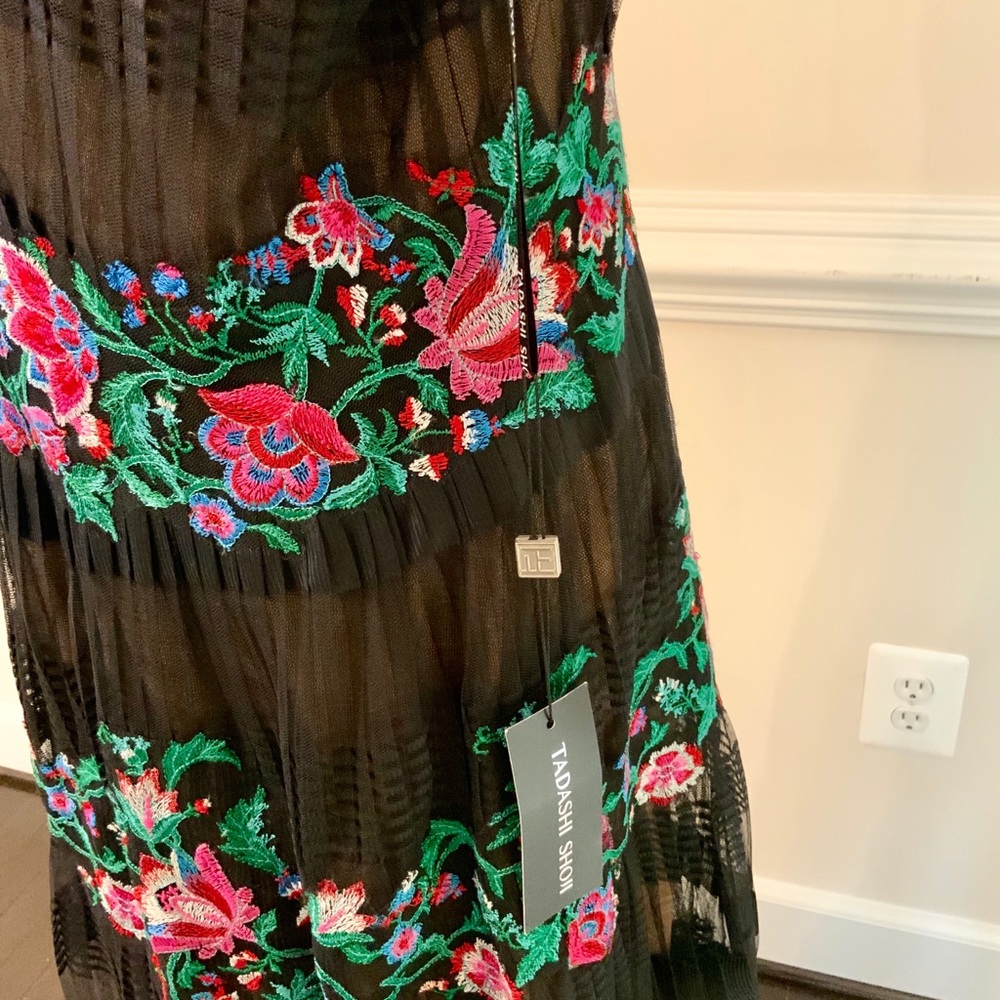 SOLD ON EBAY | Tadashi Shoji Pleated Tulle Dress - Picture 5 of 5
